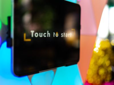 Love photobooth disco kleuren